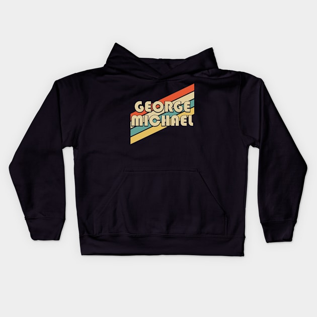 Vintage 80s George Personalized Name Kids Hoodie by Rios Ferreira